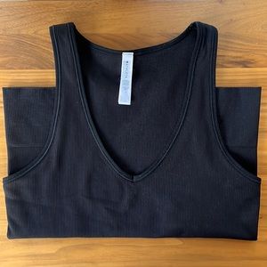 Athleta Aurora Seamless Crop Rib Tank